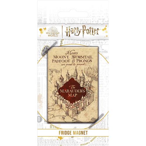 MS65139 - HARRY POTTER - FRIDGE MAGNET - MARAUDERS MAP