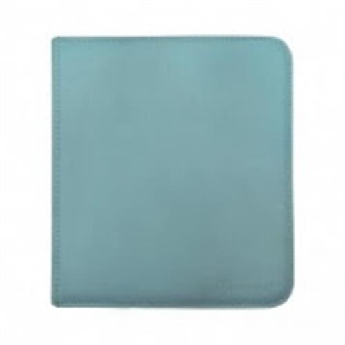15744 - ZIPPERED 12-POCKET PRO-BINDER - LIGHT BLUE