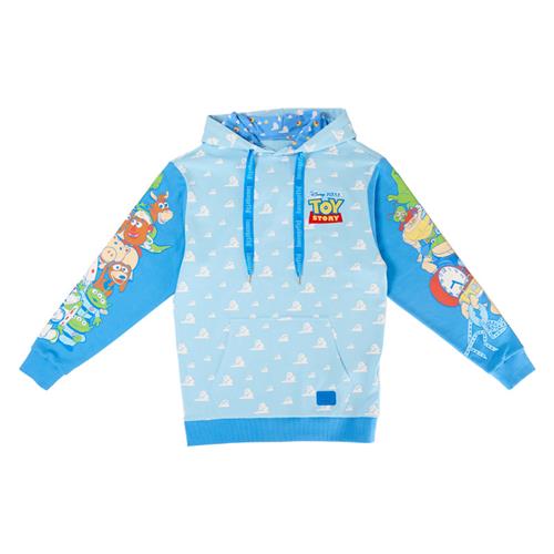 DISNEY - PIXAR - TOY STORY - FELPA CON CAPPUCCIO - GOOD VS BADDIES 2XL