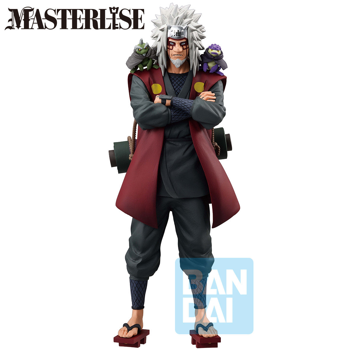 69030 - NARUTO SHIPPUDEN - ICHIBANSHO FIGURE FROM ICHIBANSHO - A BRIDGE BETWEEN THE LAMENT OF SAMSARA AND PEACE - JIRAIYA - STATUA 27CM