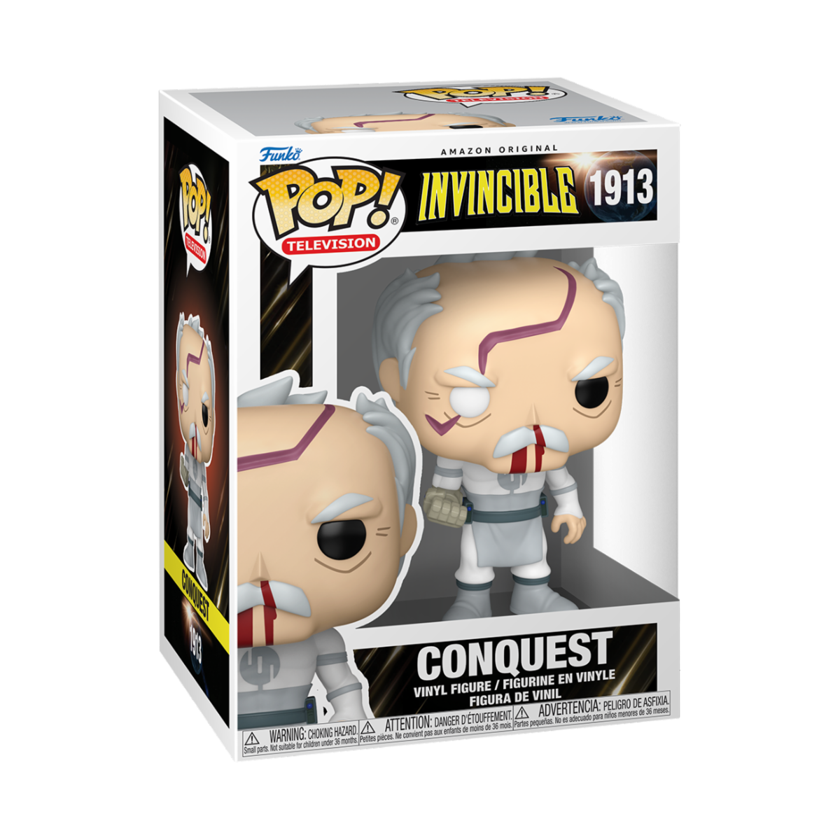 INVINCIBLE S3 - POP FUNKO VINYL FIGURE 1913 CONQUEST W/CHASE (ASSORTMENT 6PZ) 9CM