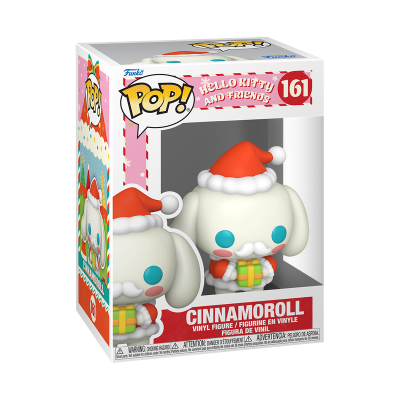 SANRIO HOLIDAY 2026 - POP FUNKO VINYL FIGURE 161 CINNAMOROLL (FESTIVE) 9CM