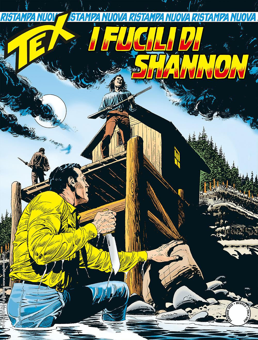 TEX NUOVA RISTAMPA 514 - I FUCILI DI SHANNON