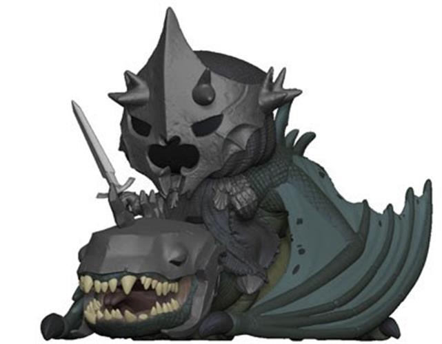 THE LORD OF THE RINGS - POP FUNKO VINYL FIGURE RIDE 63 WITCH KING W/ FELLBEAST 12CM