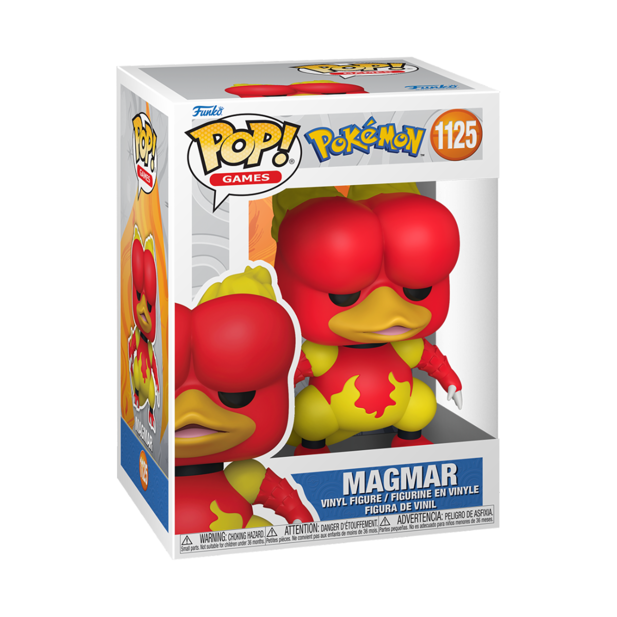 POKEMON - POP FUNKO VINYL FIGURE 1125 MAGMAR 9CM