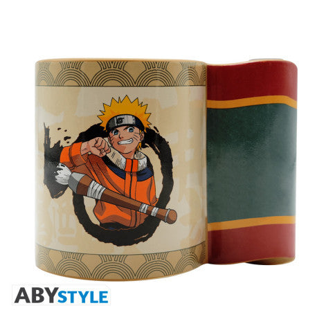 ABYMUGA611 - NARUTO - MUG 3D HANDLE - NARUTO SCROLL