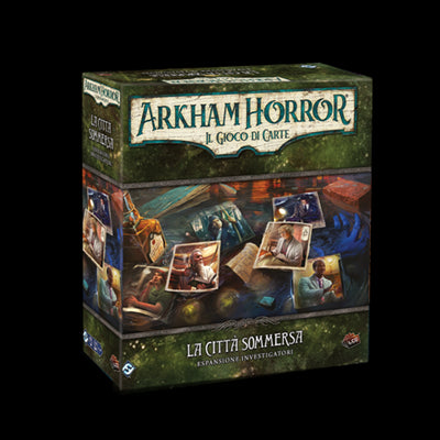 ARKHAM HORROR - LCG - REVISED CORE SET - LA CITTA' SOMMERSA - ESPANSIONE INVESTIGATORI