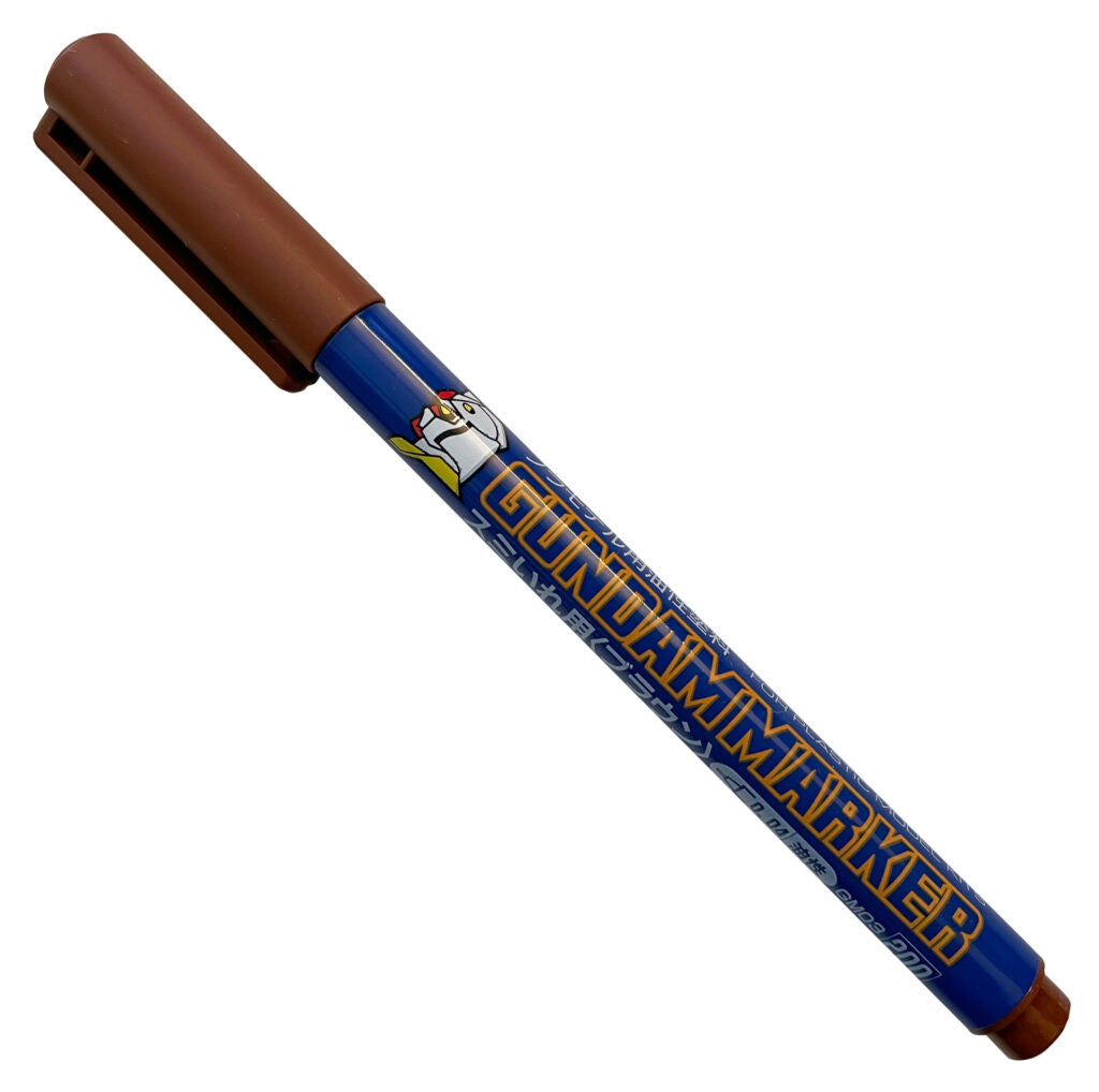 GUNDAM MARKER - GM-03 - BROWN (LINER TYPE) - EXTRA FINE FELT-TIP PEN