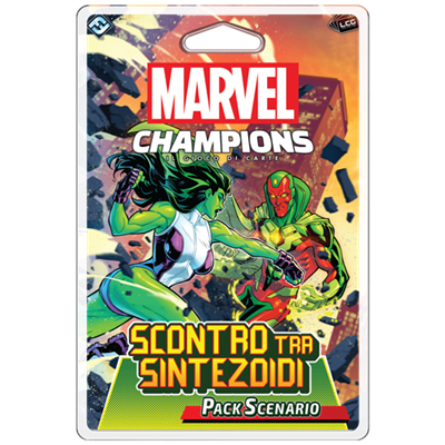 MARVEL CHAMPIONS LCG - PACK SCENARIO - SCONTRO TRA SINTEZOIDI