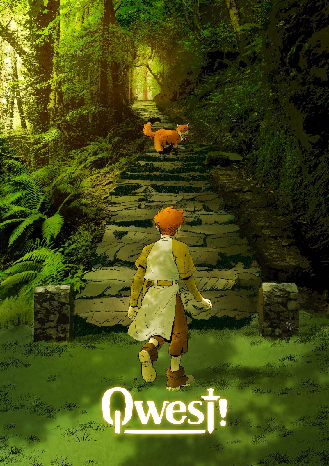 QWEST! VOL.3 - CARTOLINA OMAGGIO