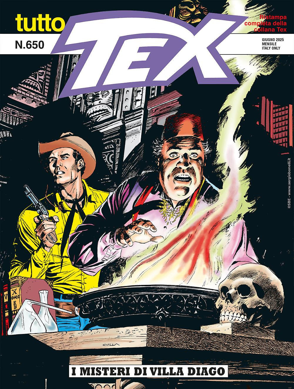 TUTTO TEX 650- I MISTERI DI VILLA DIAGO