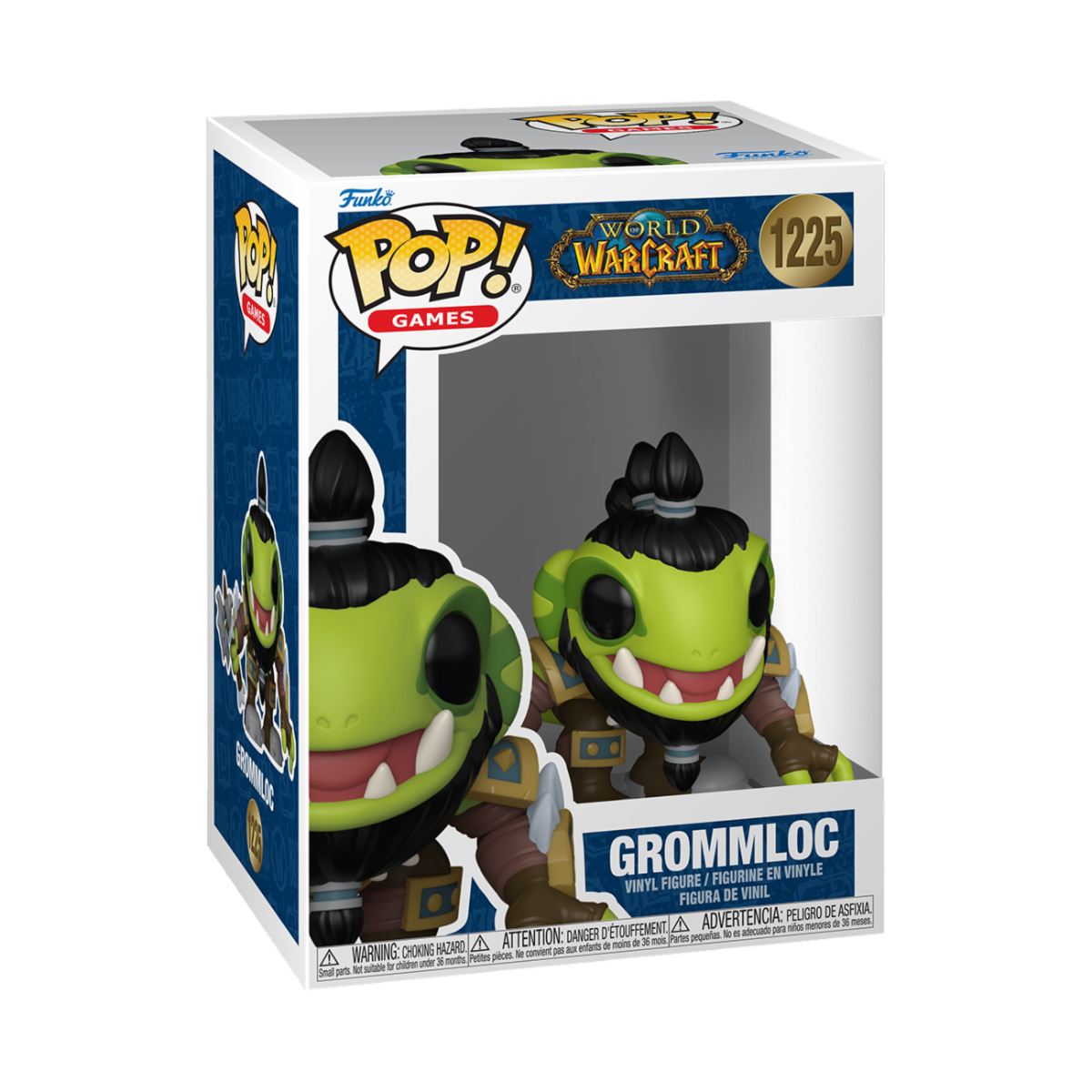 WORLD OF WARCRAFT - POP FUNKO VINYL FIGURE 1225 GROMMLOC (BABY MURLOC THRALL) 9CM