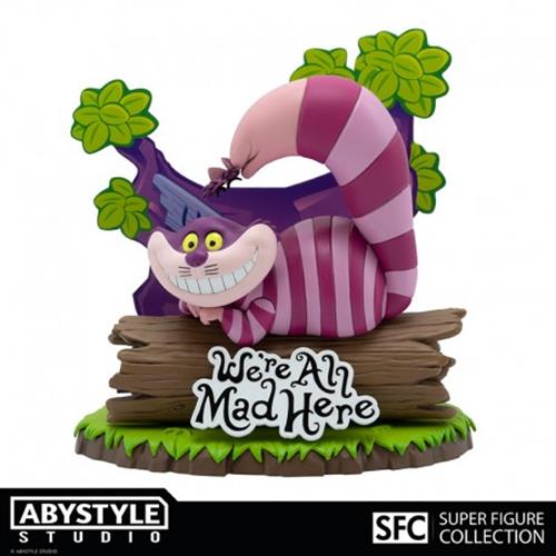 ABYFIG042 - DISNEY: ALICE IN WONDERLAND - SUPER FIGURE COLLECTION - CHESHIRE CAT 11CM