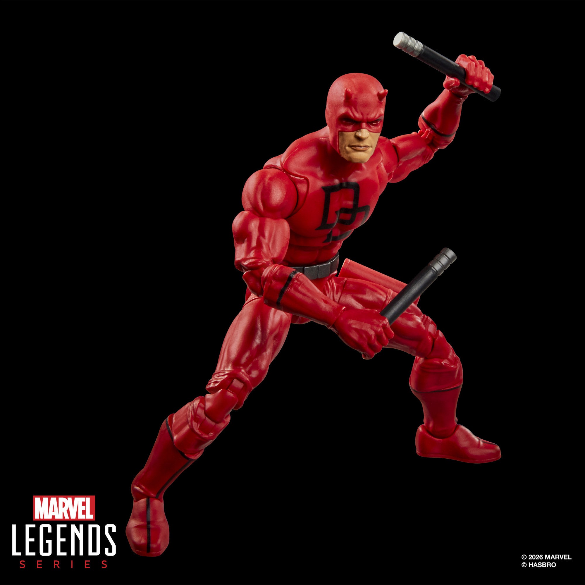 MARVEL CLASSIC LEGENDS - SECRET WARS - DAREDEVIL - ACTION FIGURE 15CM