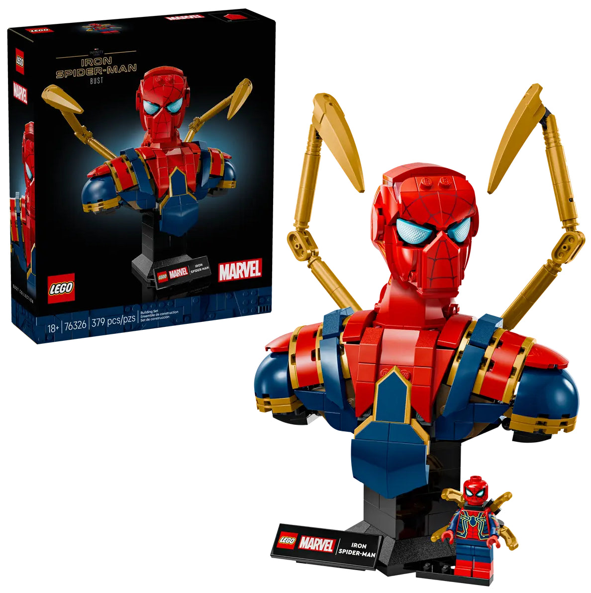 76326 - SUPER HEROES MARVEL - BUSTO DI IRON SPIDER-MAN