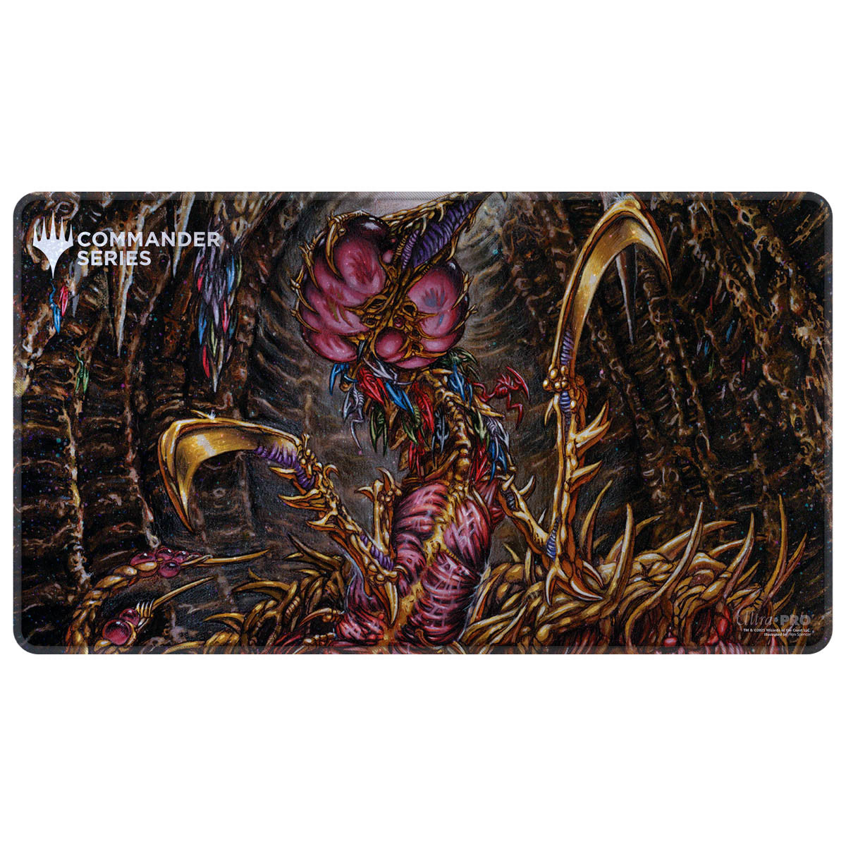 38487 - TAPPETINO - MAGIC: THE GATHERING - COMMANDER SERIES - SLIVER QUEEN HOLOFOIL PLAYMAT