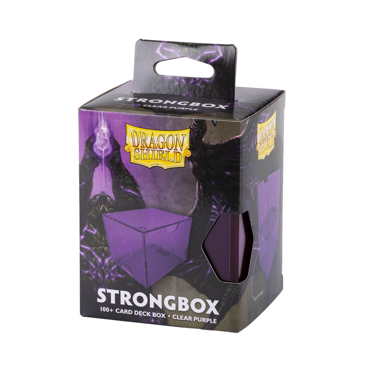 AT-19004 - STRONGBOX CLEAR - PURPLE