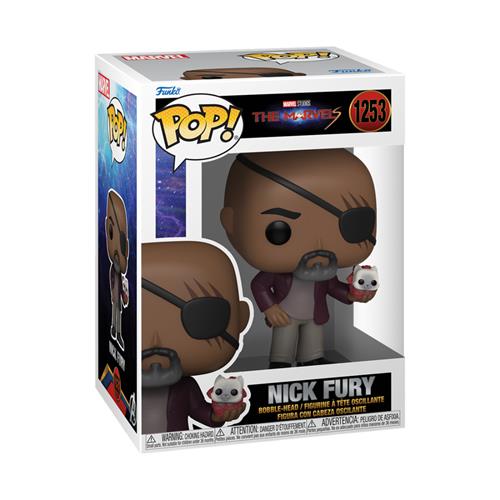 MARVEL: THE MARVELS - POP FUNKO VINYL FIGURE 1253 NICK FURY 9CM