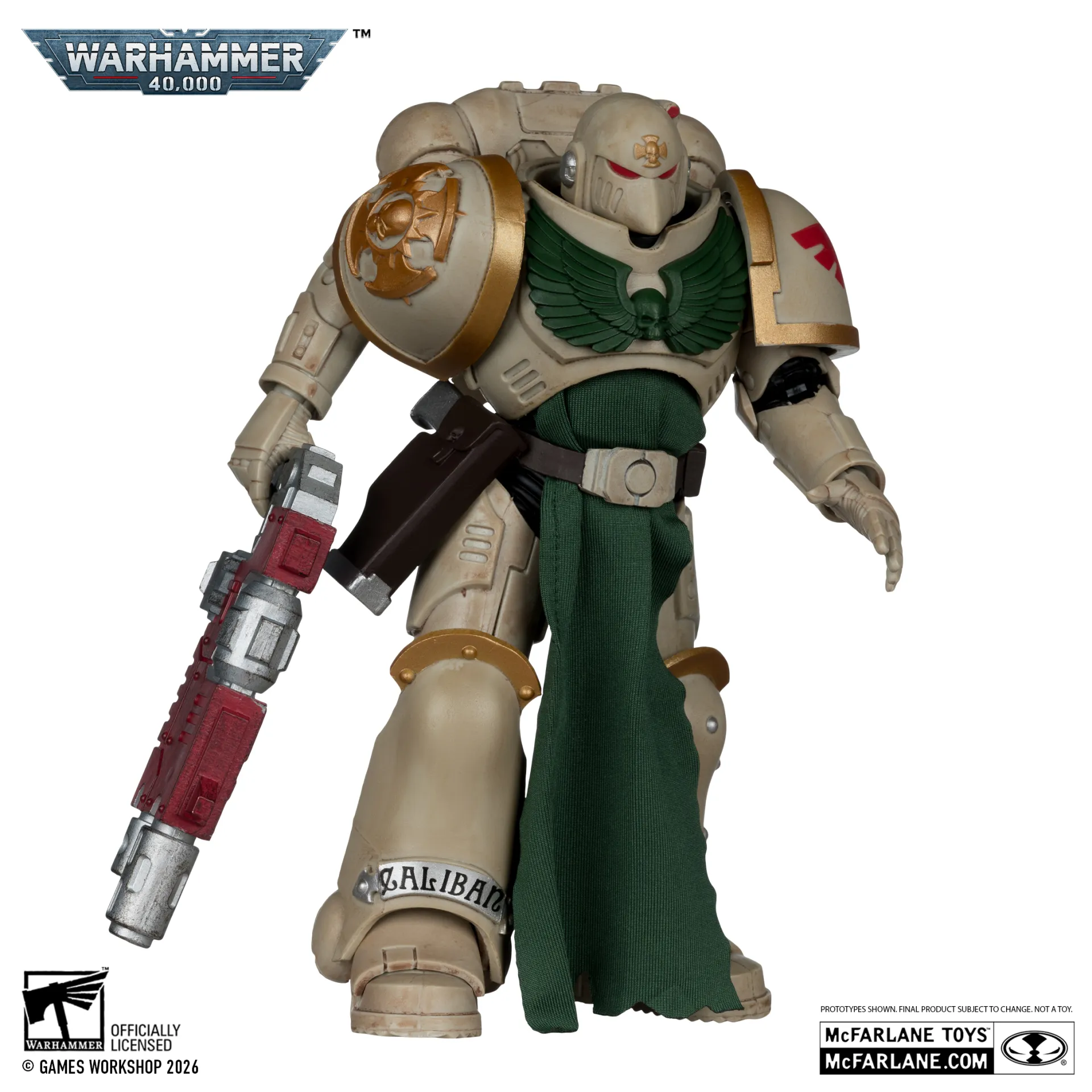 WARHAMMER 40000 FIGURES - STERNGUARD VETERAN (SPACE MARINE) - ACTION FIGURE 18CM