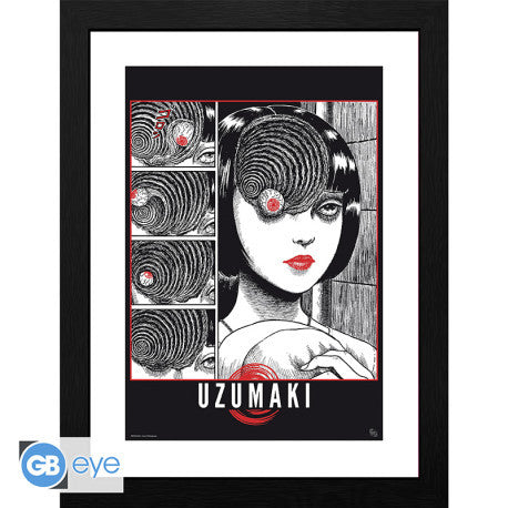 GBYDCOA030 - UZUMAKI - FRAMED PRINT UZUMAKI (30X40)