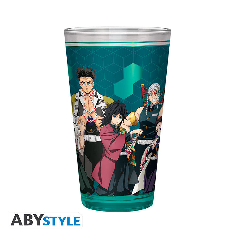 ABYVER247 - DEMON SLAYER - BICCHIERE DI VETRO XXL PREMIUM 400ML