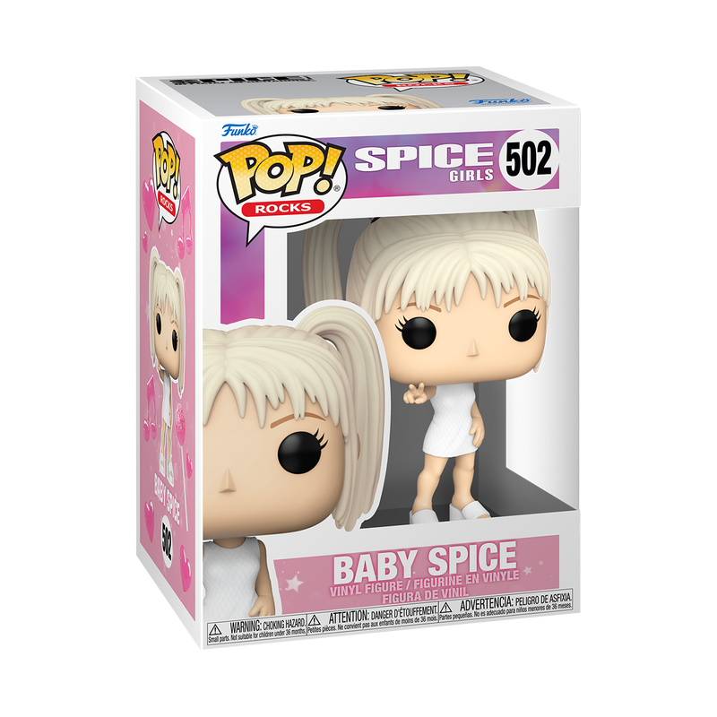 SPICE GIRLS S1 - POP FUNKO VINYL FIGURE 502 BABY SPICE 9CM