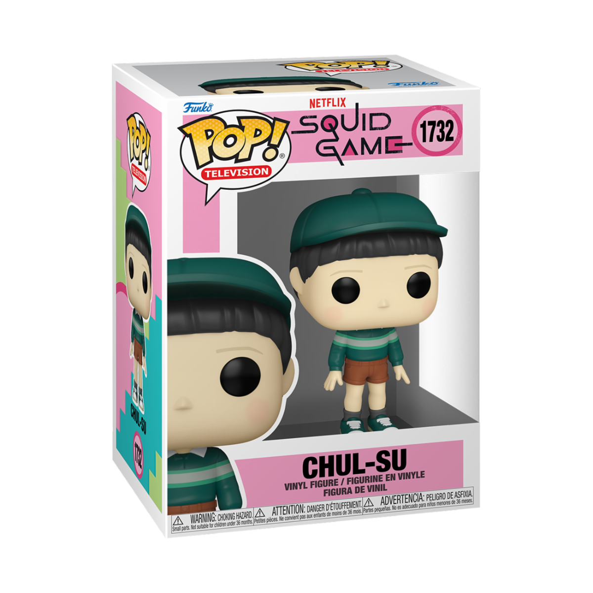 SQUID GAME S3 - POP FUNKO VINYL FIGURE 1732 CHUL SU 9CM