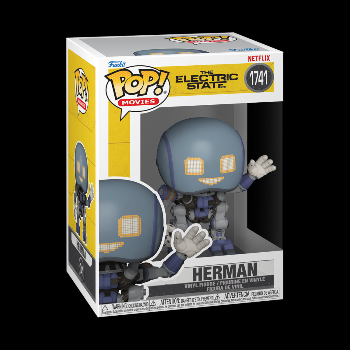 ELECTRIC STATE - POP FUNKO VINYL FIGURE 1741 HERMAN 9CM
