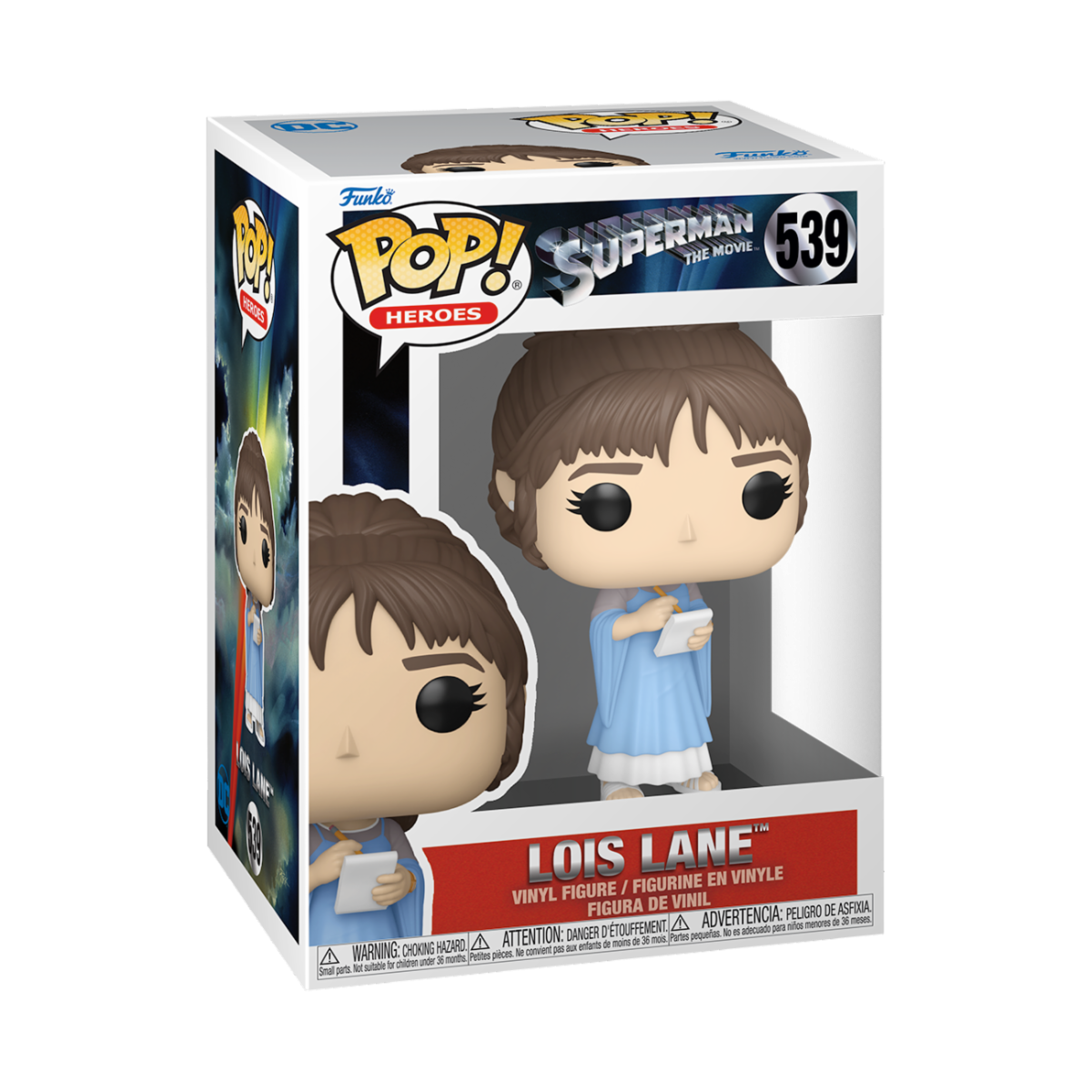 DC COMICS: SUPERMAN (1978) - POP FUNKO VINYL FIGURE 539 LOIS LANE 9CM