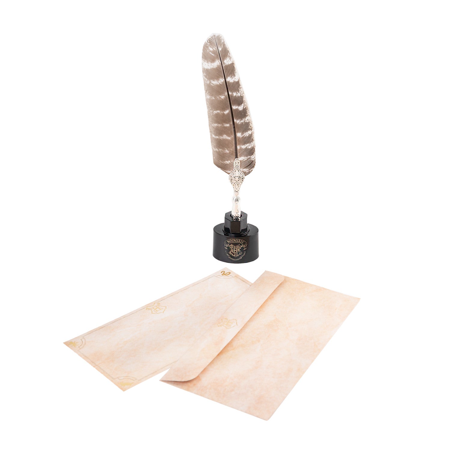 SBPCE01 - HARRY POTTER - SET PENNA CON PIUMA E LETTERE