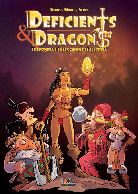DEFICIENTS & DRAGONS - TREPONEMA E LA LEGGENDA DI FALLOPPIA VARIANT BY MANU