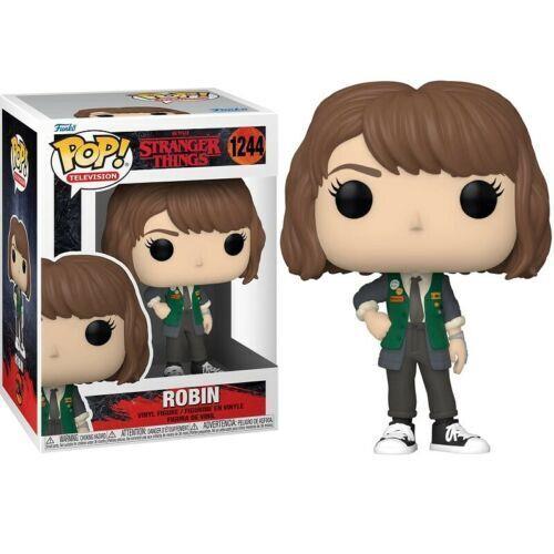 STRANGER THINGS - POP FUNKO VINYL FIGURE 1244 ROBIN 9CM
