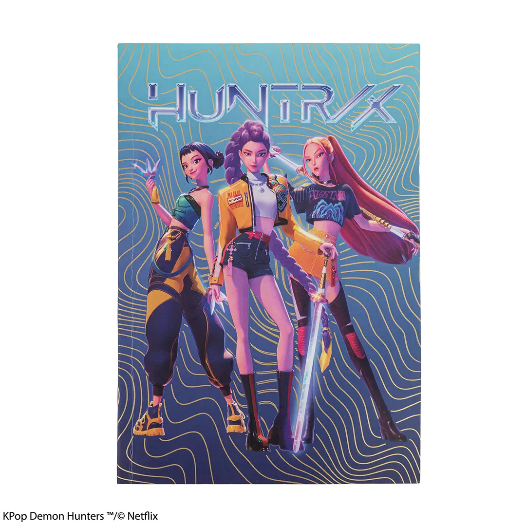 CR5165 - QUADERNO A COPERTINA MORBIDA - HUNTRIX - KPOP DEMON HUNTERS
