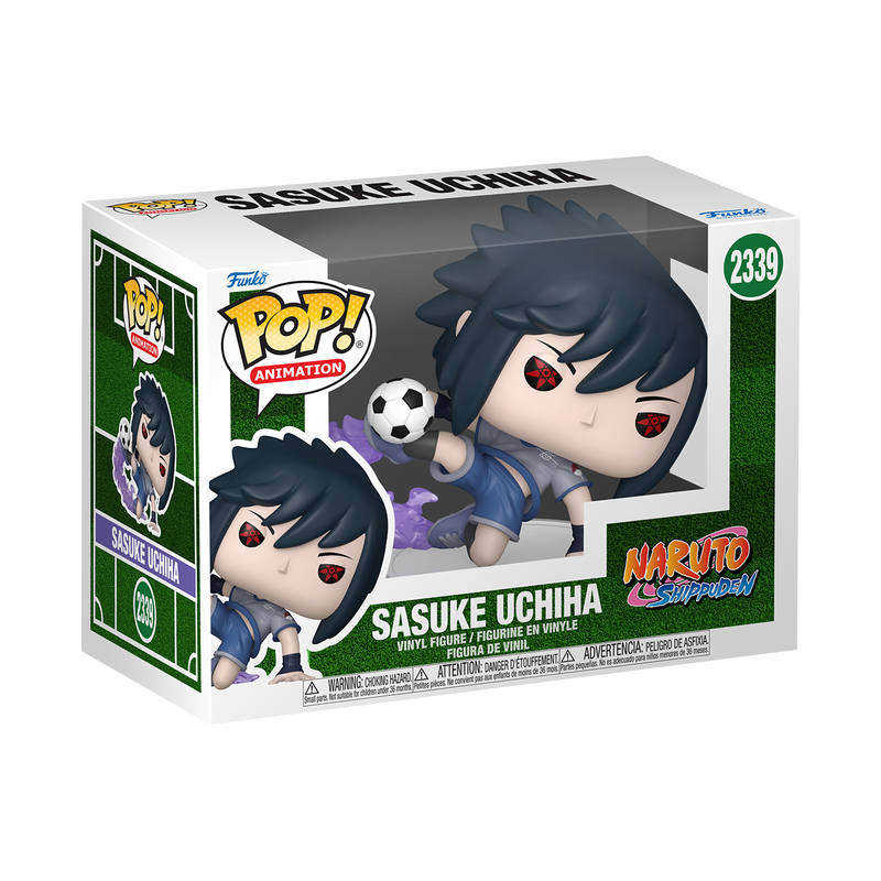 NARUTO 2026 SOCCER - POP FUNKO VINYL FIGURE 2339 SASUKE UCHIHA 9CM