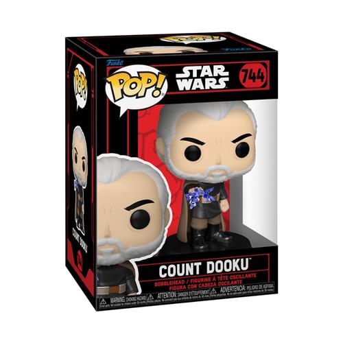 STAR WARS: DARKSIDE - POP FUNKO VINYL FIGURE 744 COUNT DOOKU 9CM