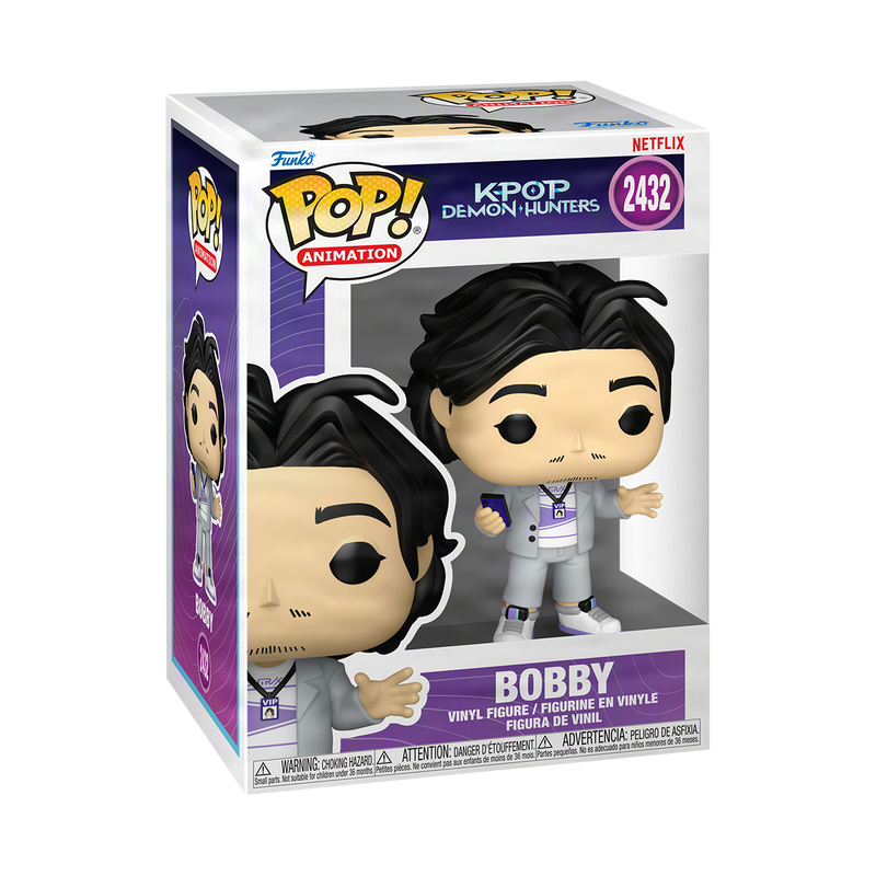 KPOP DEMON HUNTERS S2 - POP FUNKO VINYL FIGURE 2432 BOBBY 9CM