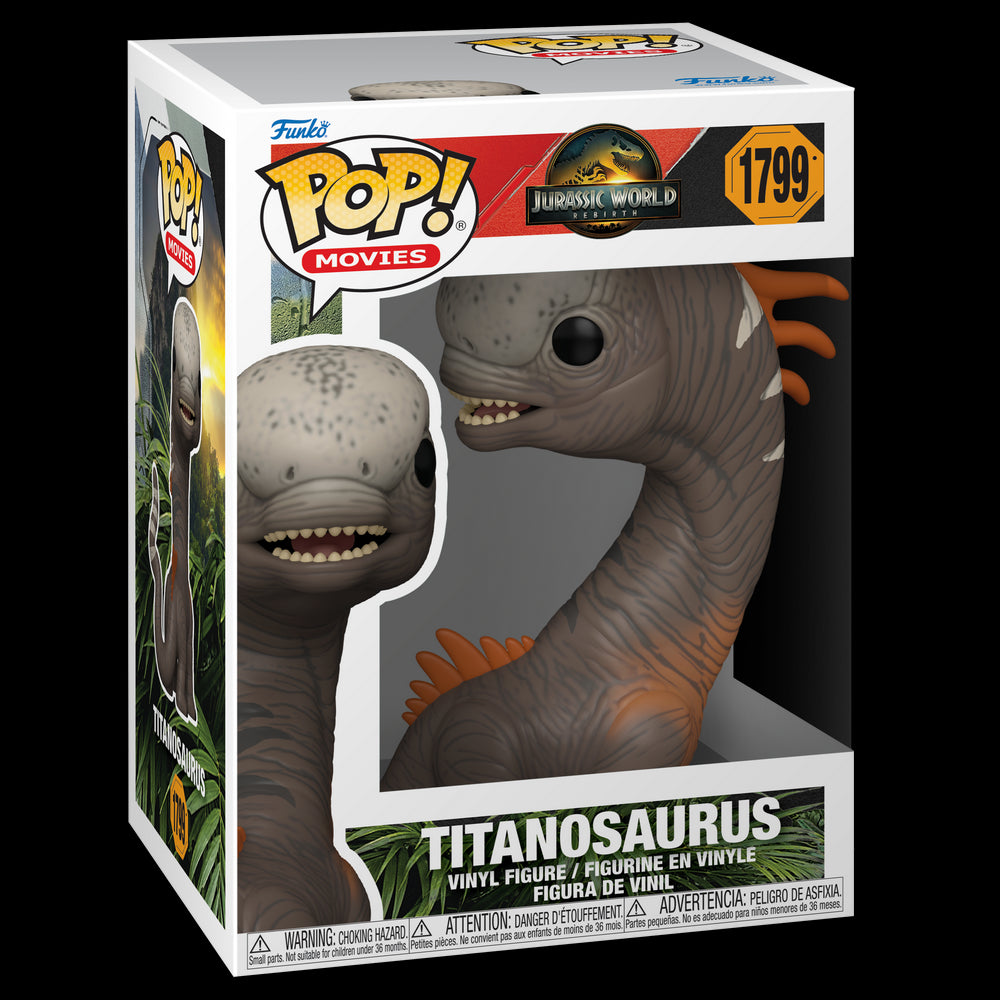 JURASSIC WORLD: REBIRTH - POP FUNKO VINYL FIGURE 1799 TITANOSAURUS 9CM