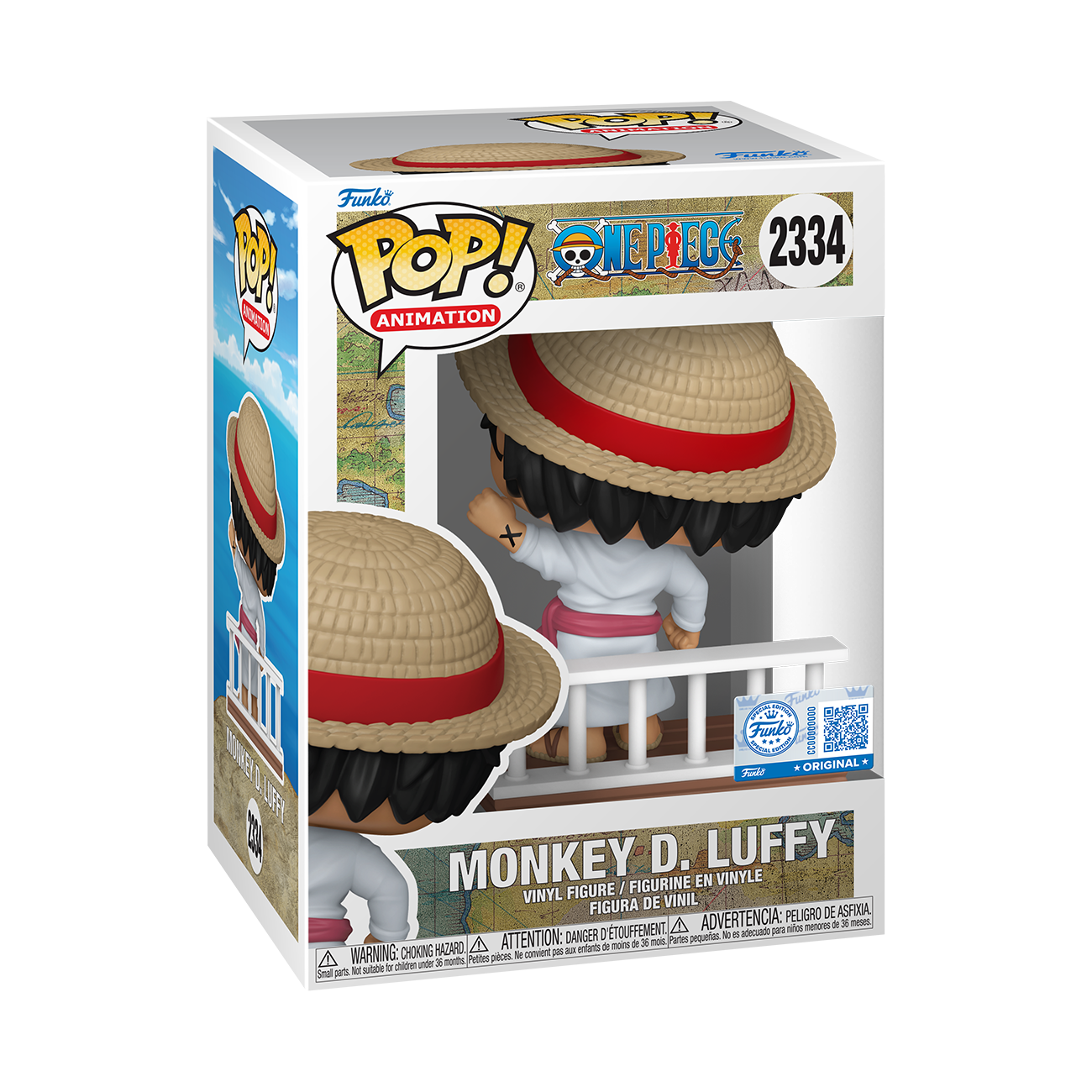 ONE PIECE SHIP - POP FUNKO VINYL FIGURE - LUFFY 9CM FUNSIDE EXCL