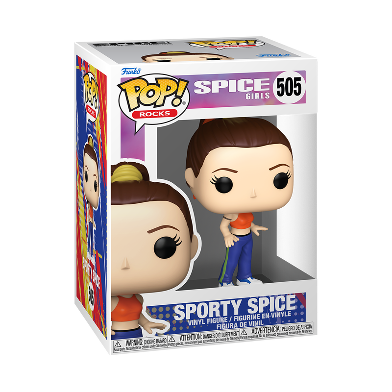 SPICE GIRLS S1 - POP FUNKO VINYL FIGURE 505 SPORTY SPICE 9CM