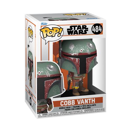STAR WARS: THE MANDALORIAN - POP FUNKO VINYL FIGURE 484 COBB VANTH 9CM - REGULAR