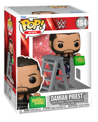 WWE - POP FUNKO PREMIUM VINYL FIGURE 184 DAMIAN PRIEST (MITB) 9CM