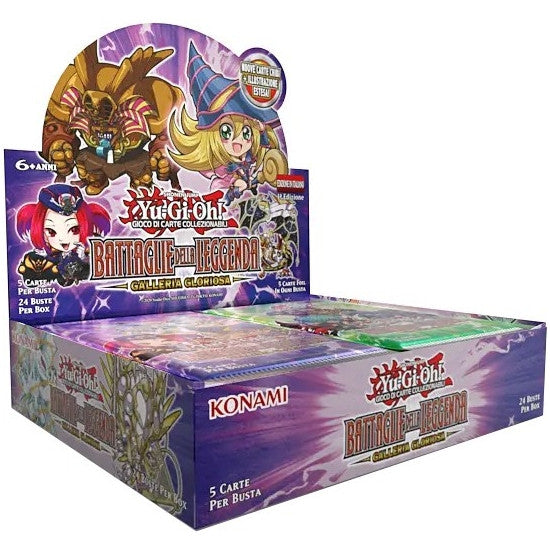 BOX YU-GI-OH! - BATTLE OF LEGEND: GLORIOUS GALLERY (24 BUSTE) - ITA