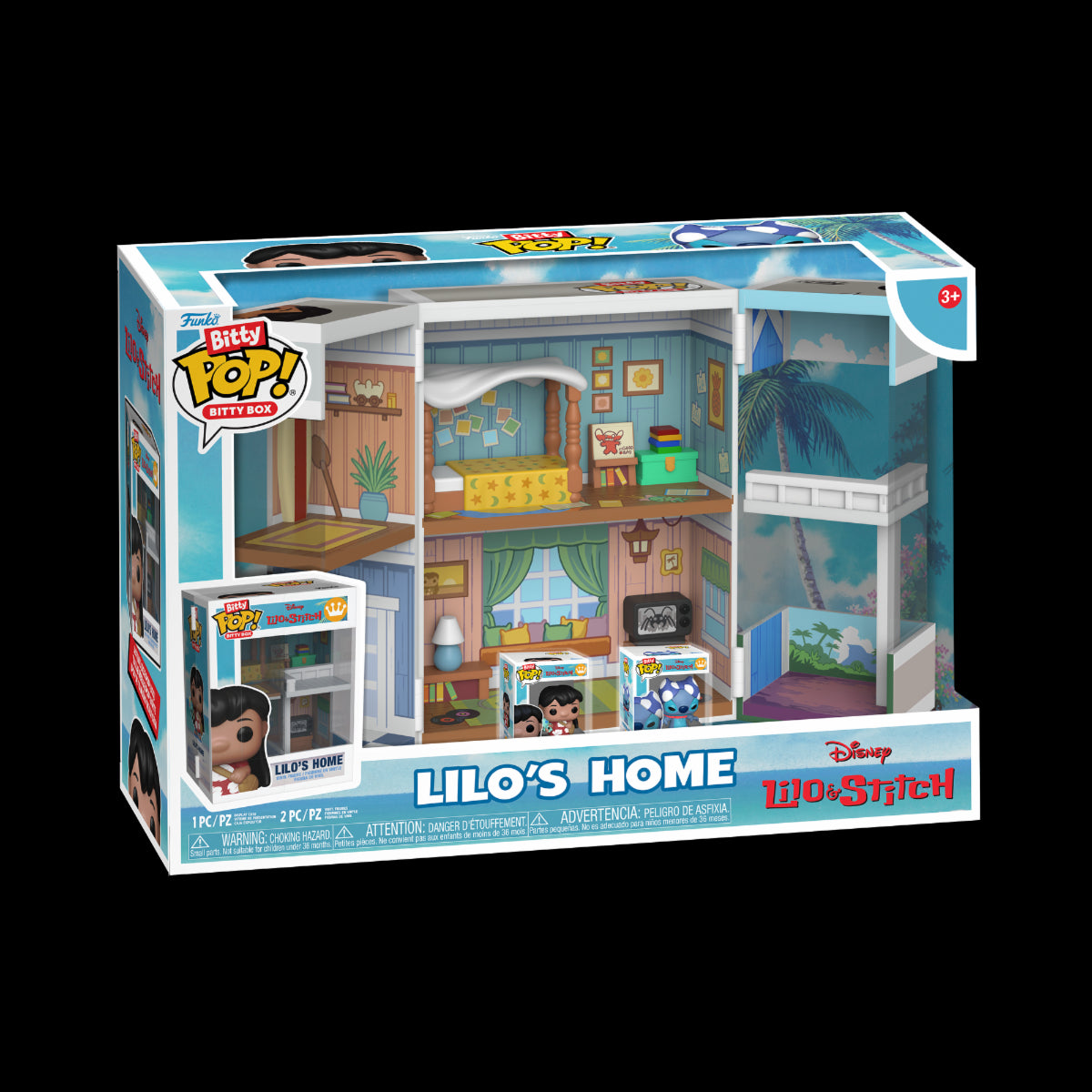 85536 - DISNEY: LIO & STITCH - POP FUNKO BITTY BOX VINYL FIGURE - LILO'S HOME