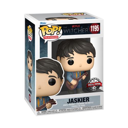 THE WITCHER - POP FUNKO VINYL FIGURE 1195 JASKIER (GREEN OUTFIT) 9CM