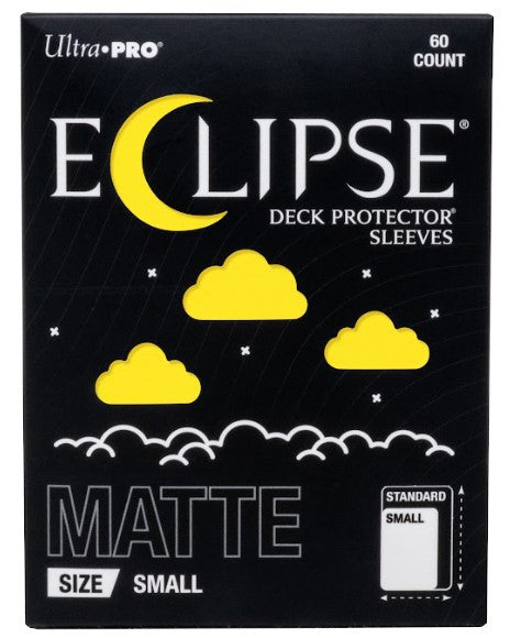 16697 - 60 ECLIPSE DECK PROTECTOR SLEEVES - SMALL - MATTE - LEMON YELLOW