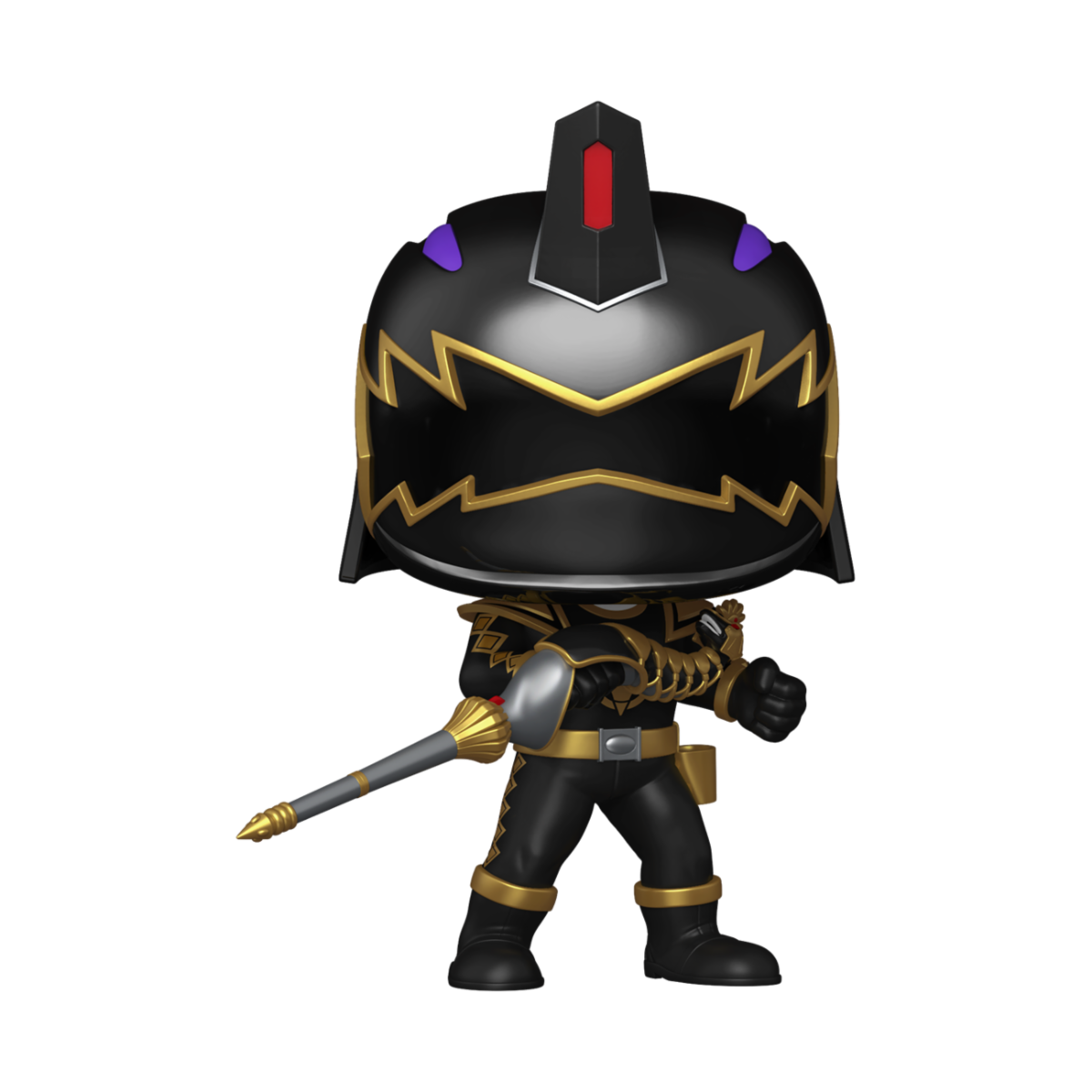 POWER RANGERS GENERATION - POP FUNKO VINYL FIGURE 1712 BLACK DINO THUNDER RANGER 9CM