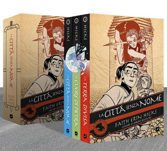 LA CITTA' SENZA NOME BOX (3 VOLUMI)