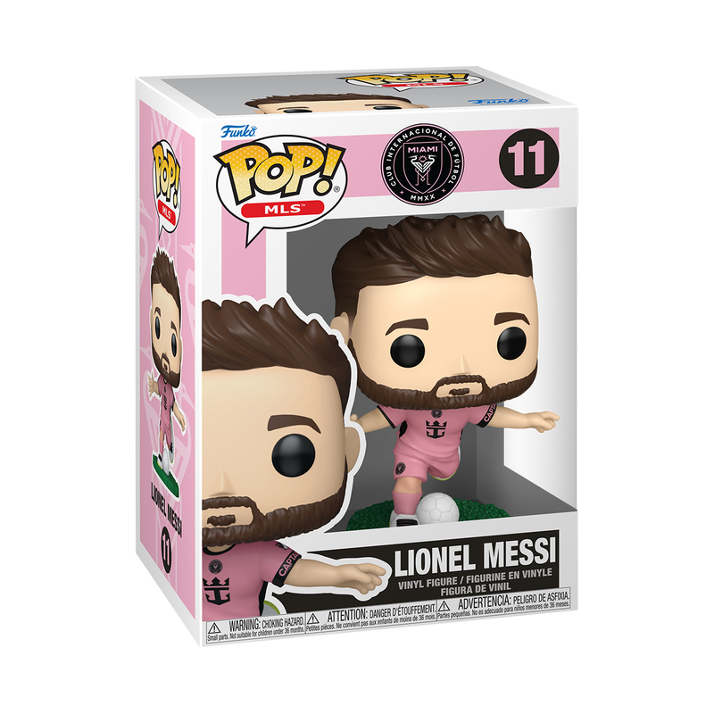 MLS S2 - POP FUNKO VINYL FIGURE 11 LIONEL MESSI (MIAMI) 9CM