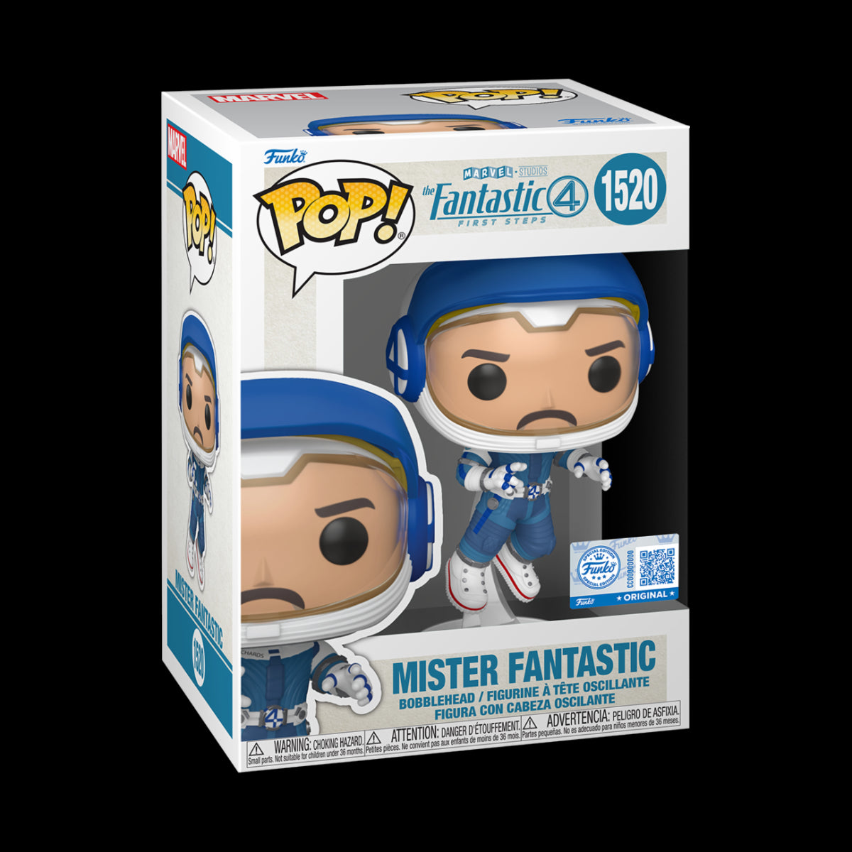 MARVEL: FANTASTIC FOUR - POP FUNKO VINYL FIGURE 1520 MISTER FANTASTIC 9CM