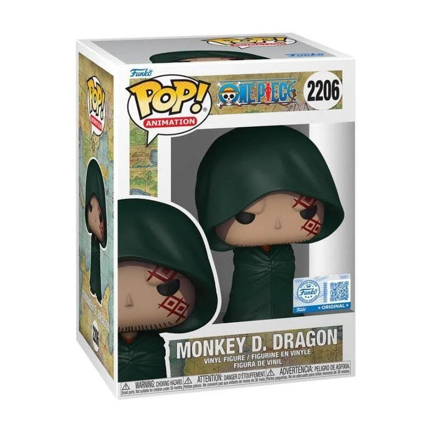 ONE PIECE - POP FUNKO VINYL FIGURE 2206 MONKEY D. DRAGON REGULAR 9CM FUNSIDE EXCL